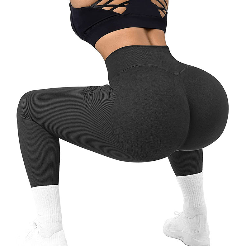 High Waist Seamless Leggings Knitted Fitness leggings