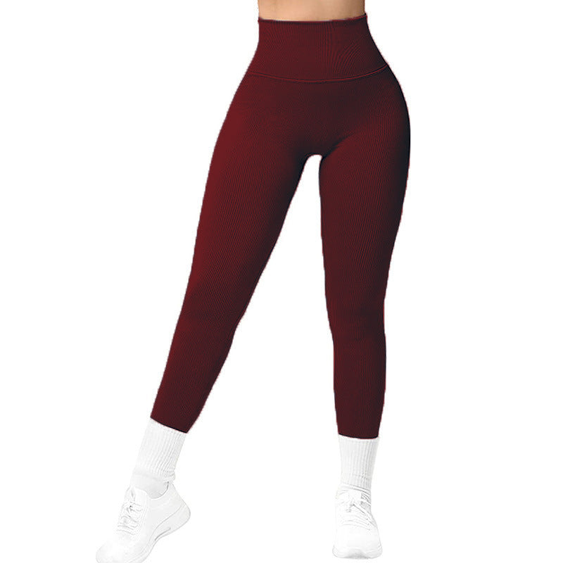 High Waist Seamless Leggings Knitted Fitness leggings