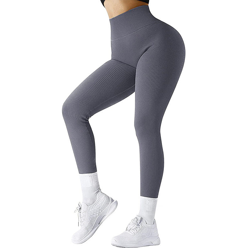 High Waist Seamless Leggings  Knitted Fitness leggings