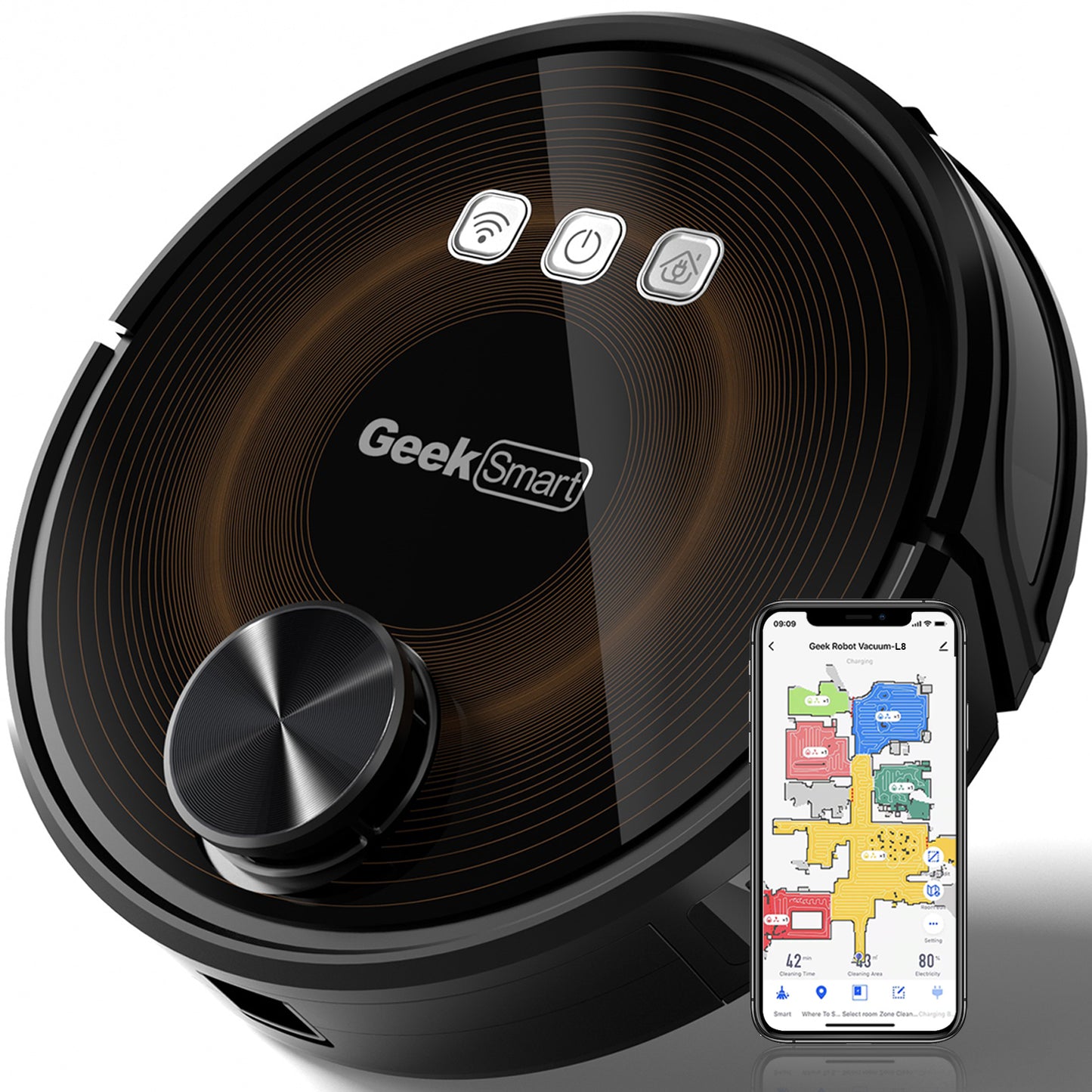 Geek Smart L8 Robot Vacuum Cleaner