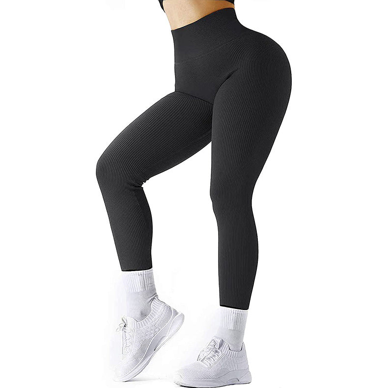 High Waist Seamless Leggings  Knitted Fitness leggings